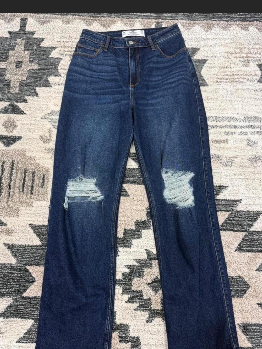 Hollister Curvy Ultra High Rise Dad Jean